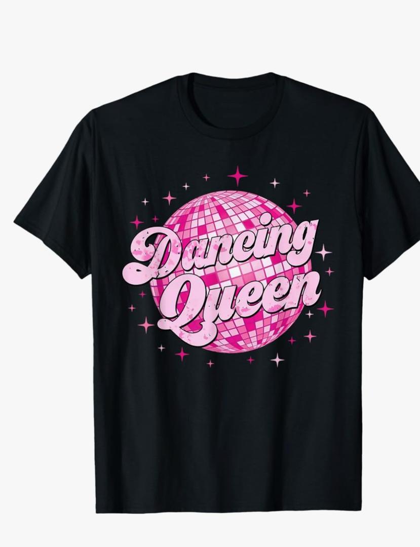 Dancing Queen 70s Matching Group T-Shirt XS