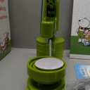 Button Maker Machine 58mm - (3rd Gen) Installation-Free 58mm(2.25in) DIY Pin Badge Button Maker Press Machine Badge Punch Press with Free 100pcs Button Parts&Pictures&Circle Cutter&Magic Book