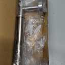 NearMoon Bath Toilet Paper Holder+ Hand Towel Holder, 2 Pieces Bathroom Hardware Set- Premium 304 Stainless Steel Toilet Roll Holder and Towel Rack Wall Mounted for Kitchen (Brushed Nickel)