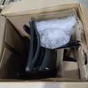 Humanscale World One Black Office Chair, Ergonomic Work Desk Chair with Built in Lumbar Support, Adjustable Computer Office Chair for All Body Types