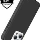 Wildflower Cases - Compatible with iPhone 14 Pro | Protective Black Bumper, 6.5ft Drop Test Certified, Women Owned Small Business | Cherry Red Summer Aesthetic Trendy | American Cherries