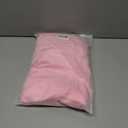 2 Pack 24x43 Inch Pink Cocktail Tablecloth Spandex Round Fitted Table Cover for Wedding Banquet Event Party