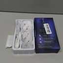 Electric Toothbrush with Water flosser, 2 in 1 Teeth Cleaning Kit, Toothbrush and Water flosser Combo, 25 - Day Battery, Travel Toothbrush with Water Bottle(White)