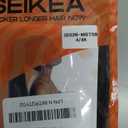 SEIKEA Ponytail Extension Clip in Wrap Around Long Straight Pony Tail Hair Synthetic Hairpiece for Women 26 Inch Black Brown