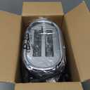 Mueller Retro Toaster 2 Slice with 7 Browning Levels and 3 Functions: Reheat, Defrost & Cancel, Stainless Steel Features, Removable Crumb Tray, Under Base Cord Storage, Black