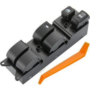 Power Window Switch Fits for Mitsubishi Galant 2007-2012, Endeavor 2007-2011, Lancer 2004-2007, Montero 2005-2006.Replaces MR587943.Driver Side Control Door vidrios Master Switch.