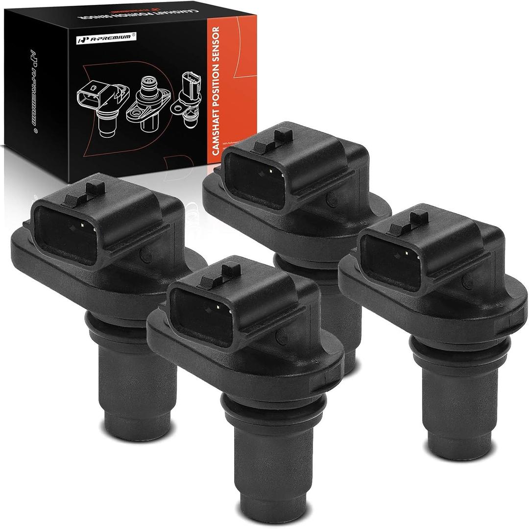 A-Premium 2-PC Engine Camshaft Position Sensor Compatible with Nissan Altima, Rogue, Rogue Select, Sentra, Murano, Pathfinder, Maxima, Quest & Infiniti QX60, Q50, G25, G35, M35, M35h, Q70, JX35, FX35