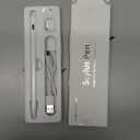 Stylus Pen for iPad 2025-2018 with 13mins Fast Charge,Tilt Sensitive Palm Rejection Pencil for 11th A16,10th/9th/8th/7th/6th, Air 11/13 M2/M3,Pro 11/13 M4/M5,Pro 12.9,Air 5/4/3,Mini 7/6/5 (white)