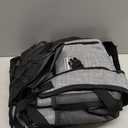 Mangrove Bowling Ball Bag, 2024 Bowling Backpack for 1 Ball, Bowling Bags with Padded Holder, Fits Bowling Shoes Up to Mens Size 14 and Accessories (Gray)