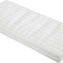 Classic Accessories 42 x 18 x 3 Inch Patio Bench/Settee Cushion Foam , White