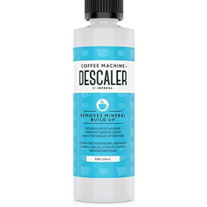 Descaler (2 Pack, 2 Uses Per Bottle) - Made in the USA - Universal Descaling Solution for Keurig, Nespresso, Delonghi and All Single Use Coffee and Espresso Machines