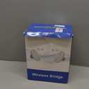 Wireless Bridge CPE609P, 1000Mbps Point to Point WiFi Bridge Outdoor, 5KM WiFi Internet Bridge Kit, 5.8G PtP PtMP Wireless CPE with 2 Gigabit LAN Ports,14dBi Antenna, IP65 Weatherproof, Plug & Play