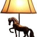 Bedroom Bedside Table Lamp Learning Desk Lamp Entrance Decoration Personalized Horse Light Thanksgiving Decorative AA+