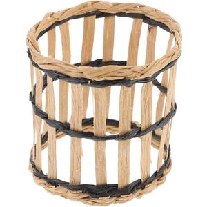 Straw Glass Cover Mug Covers Woven Cup Holder Drinking Cup Sleeve Straw Weaving Cup Sleeves Glass Cup Covers Cup Accessory Multi-Function Cup Cover Cup Protector