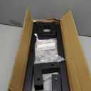 Air Conditioner Security Cage Adjustable Height 29-46'' and Width 31-45'' Steel Air Conditioner Cage Fence for Round or Square Shape with Lock Key Install Instruction and Concrete Anchors