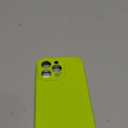 LOVE 3000 Designed for iPhone 15 Pro Max Case, Premium Silicone with [Soft Anti-Scratch Microfiber Lining] Shockproof Protective Phone Case for Men Women Girls 6.7", Fluorescent Green