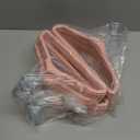 BAGAIL Kids Velvet Hangers 11 Inches Children's Clothes Hangers Non-Slip Baby Hangers for Infant/Toddler (Blush Pink,50pack)