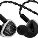 Linsoul Kiwi Ears Aether in Ear Monitor, 15.3mm Large Planar Driver IEM Earphone, HiFi Wired Earbuds, Gaming Earbuds with 2Pin Detachable Cable for Professional Musician Audiophile Gamer