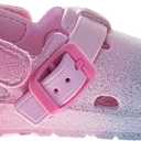 Josmo Kids Soft Glitter Clogs Girls Slides Slippers Indoor Outdoor Summer Beach Pool Sandals (Size 5-10 Toddler)