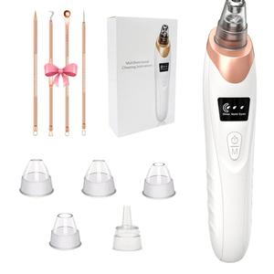 2026 Blackhead Remover Pore Vacuum,Facial Pore Cleaner-5 Suction Power,5 Probes,USB Rechargeable Blackhead Vacuum Kit Electric Pore Vacuum Tool for Adult