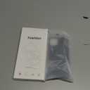 Zilkaifly Trendy Cute Hybrid 2 Layer Navy Blue Polka Dot Phone Case for iPhone 13,Navy