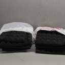 Acoustic Panels - 9 Pack 12x12x2 Inches Black Pyramid Acoustic Foam, Fire-Proofed Soundproof Wall Panels, 25kg/CBM Sound Proof Foam Panels ， Sound Panels for Recording Studio and Music Room