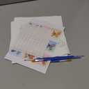 HICOHAND Pre Printed Canvases, 9 PCS Butterfly Painting Canvas 7.87 * 7.87 Butterfly Floral Themed Painting Canvas with Brush for Party Student Adults DIY Gift