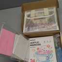 RuiHawk 75 Pcs Magic Foam Texture Painting Kit, Magic Puffy Paint Kit with 24 Auto-Flow Acrylic Markers, 38 Texture Sheets, 10 Bead Necklace & Tote Bag | DIY Art Supplies & Creative Gift for Kids