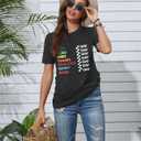 Racing Shirt for Women Race Week T-Shirt Casual Short Sleeve Race Car Tee Tops (Small, Dark Gray)