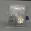 Shimeyao 80 Pcs Size A 2" x 2" Stainless Steel Slotted Shims Kit Composite Metal Shims Stock for Leveling Assortment with Storage Box for Wood Battery Terminal Door Machinist Motor Shop Replacement