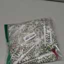 60 Inch Christmas Tree Skirt Vintage Red Floral Block Print Tree Skirts with Scalloped Edge, Classic Xmas Tree Skirt for Merry Christmas Party Holiday Home Farmhouse Indoor Outdoor Decorations