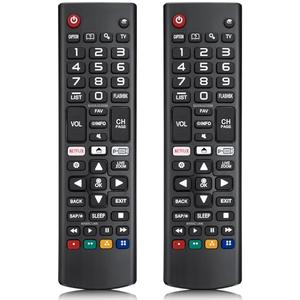 Pack of 2 for LG Smart TV Remote Control Replacement, Universal for All LG Smart TVs