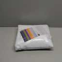 MIULEE Non-See-Through Privacy Linen Curtains 2 Panels, Light Filtering Window Curtains Farnhouse Textured Back Tab Semi Sheer Drapes for Bedroom Living Room, 52 x 72 Inches Long, Pure White