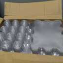 100 Pack 12 Count Plastic Egg Cartons Bulk Cheap Clear Reusable | Egg Cartons Bulk, Egg Holder for Fridge, Egg Organizer for Refrigerator, Egg Storage for Refrigerator.