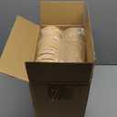 8oz Paper Soup Container Cup with Vented Lids, Disposable Paper Food Container Kraft Soup Bowls, Microwavable and Freezer Safe To Go Soup Containers for Hot Soup, Ice Cream (100 Pcs - Kraft, 8 oz)