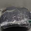 Tolaccea Travel Laptop Backpack, TSA Friendly Flight Approved Carry-on Business Rucksack Work Backpack with Extra Toiletry Bag, Dual Storage for 17.3" Laptop and 12.9" Tablet, 40-45L Expandable (Navy Blue)