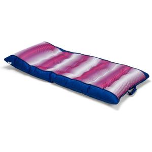 Big Joe Kona No Inflation Needed Pool Lounger with Headrest, Fade Fuchsia Double Sided Mesh, Quick Draining Fabric, 5.5 feet Big