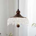 Mini Modern Pendant Light Kitchen Island,Adjustment Metal Chandelier Vintage Farmhouse Hanging Ceiling Light Fixture for Kitchen Hallway Porch Bedroom Coffee Shop Dining Room