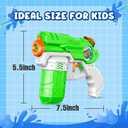 2 x Water Guns for Kids Adults, 6 Pack Squirt Guns Soaker Blaster 220CC Capacity Long Range Super Water Gun Pistols for Boys Girls Toddlers Swimming Pool Water Toys (6)