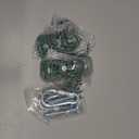 BETOOLL 2400 lb Capacity Heavy Duty Swing Hangers for Wooden Sets Playground Porch Indoor Outdoor & Hanging Snap Hooks Green (2pcs)