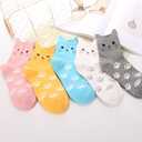 Jeasona Women's Cat Socks Cat Gifts Cute Animal Socks Dog Owl Gifts for Women