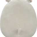 Squishmallows Original 16in Harrison The Hippo with Closed Eyes and Fuzzy Belly Official Jazwares Plush (Large)