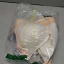 HBselect Jelly Bras for Women No Underwire Comfort Wireless Push Up Bras Seamless Tshirt Bralettes for Women (Large, A: 3pack(black/Nude/Gray Blue))