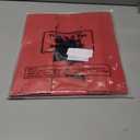 Junkin 2 Pcs Snack Trays with Strap Wearable Party Serving Tray Foldable Usherette Popcorn Drink Beverage Carrier Red Movie Night Costume Accessory Prop with 4 Ribbons, 2 x 11 x 13 Inches(Red)