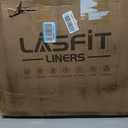 LASFIT Floor Mats & Cargo Liner 2015-2020 & Only 7/8 Seats (Not for 9 Seats) for Chevrolet Chevy Tahoe/GMC Yukon(Only Yukon, Not Fit Yukon XL), All Weather TPE Custom Fit Car Floor Liners