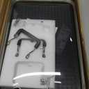 Vayepro 2-Burner Griddle Pan with Glass Lid - Nonstick Stovetop Griddle for Gas, Glass Stove Top - Aluminum Camping Grill Pan for Pancakes, Eggs, Breakfast (16.9" x 10.2" x 1")