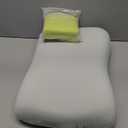 Cushion Lab Travel Deep Sleep Pillow – Compact Memory Foam Neck Pillow for Sleeping, Portable Pillow for Hotels, Camping, Side & Back Sleepers, OnTheGo – Spark