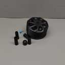 PLAFOPE 4pcs Auto Wheel Center Caps Black Rim Hub Covers for Modified Vehicles Stylish Design Easy to Install Enhances Appearance of Car Wheels