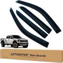 Window Visors Rain Guards for Ford F150 SuperCrew 2009 2010 2011 2012 2013 2014 Accessories, Wind Deflectors Vent Shades for Ford F150