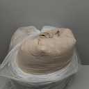 CozyTide Oversized King Comforter 128x120,Cotton Extra Large King Size Bedding Comforter Set,Lightweight Vintage Farmhouse Linen Like Textured Pleated Bedding Set Ultra Soft